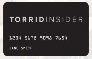 Torrid credit card